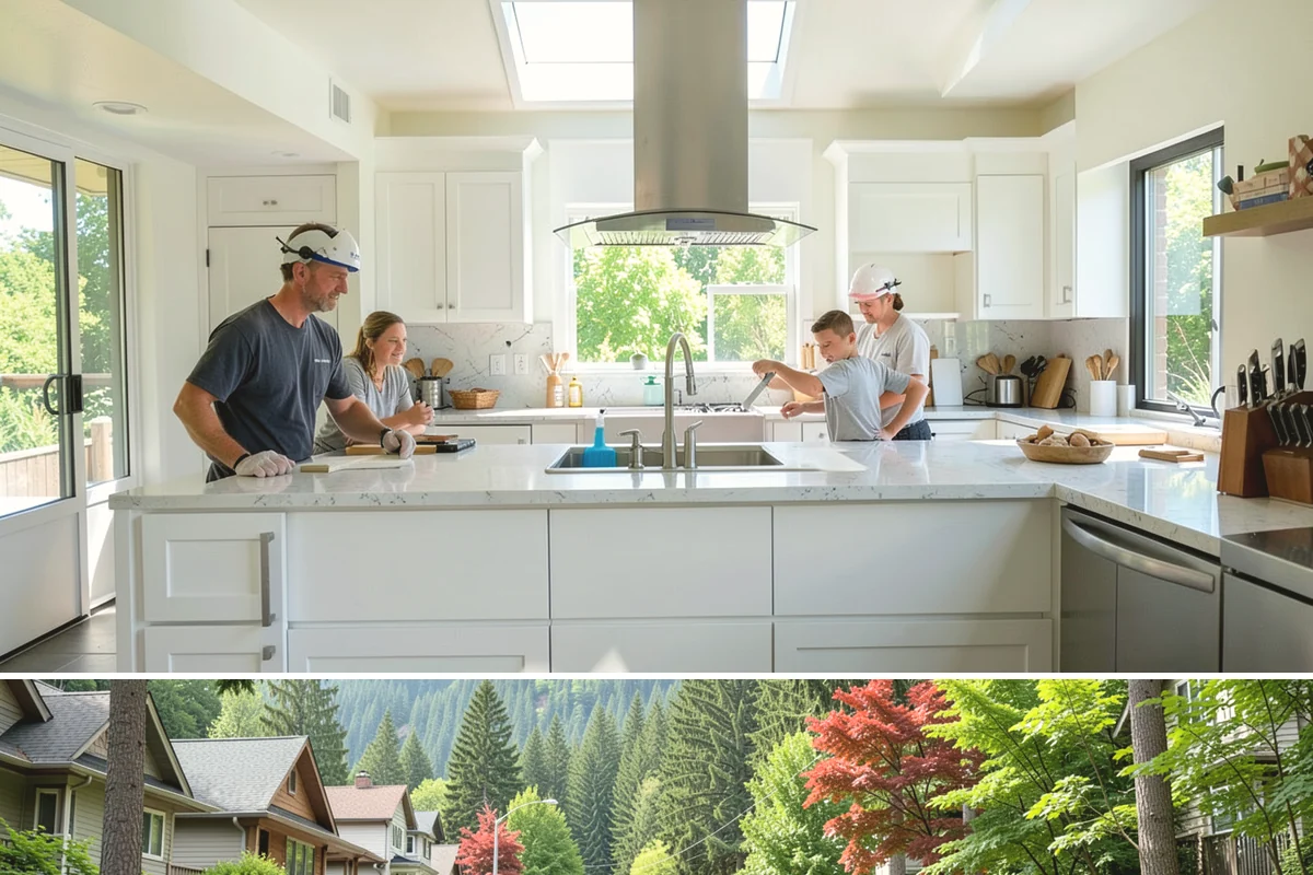 Whole-House Repipe in Darrington, Snohomish County, WA - This interior work can be completed any time of year, making the wet PNW winter a practical season to schedule it.