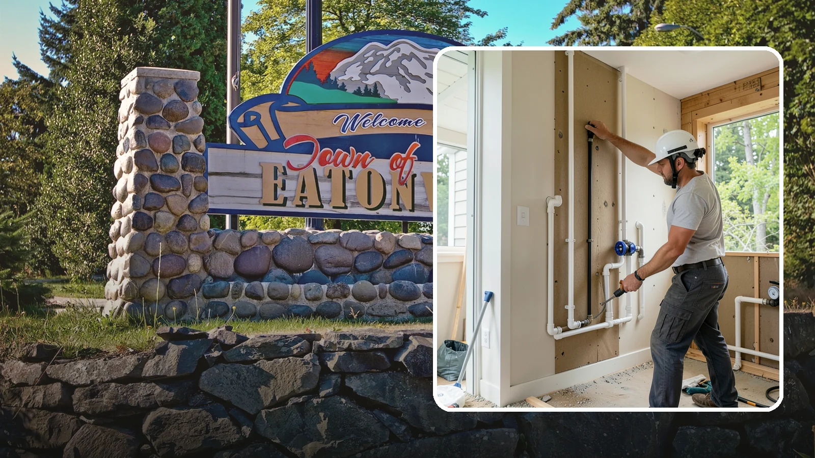 Whole-House Repipe in Eatonville, Pierce County, WA - We replace all the aging or failing water supply lines throughout your home with modern, corrosion-resistant piping.