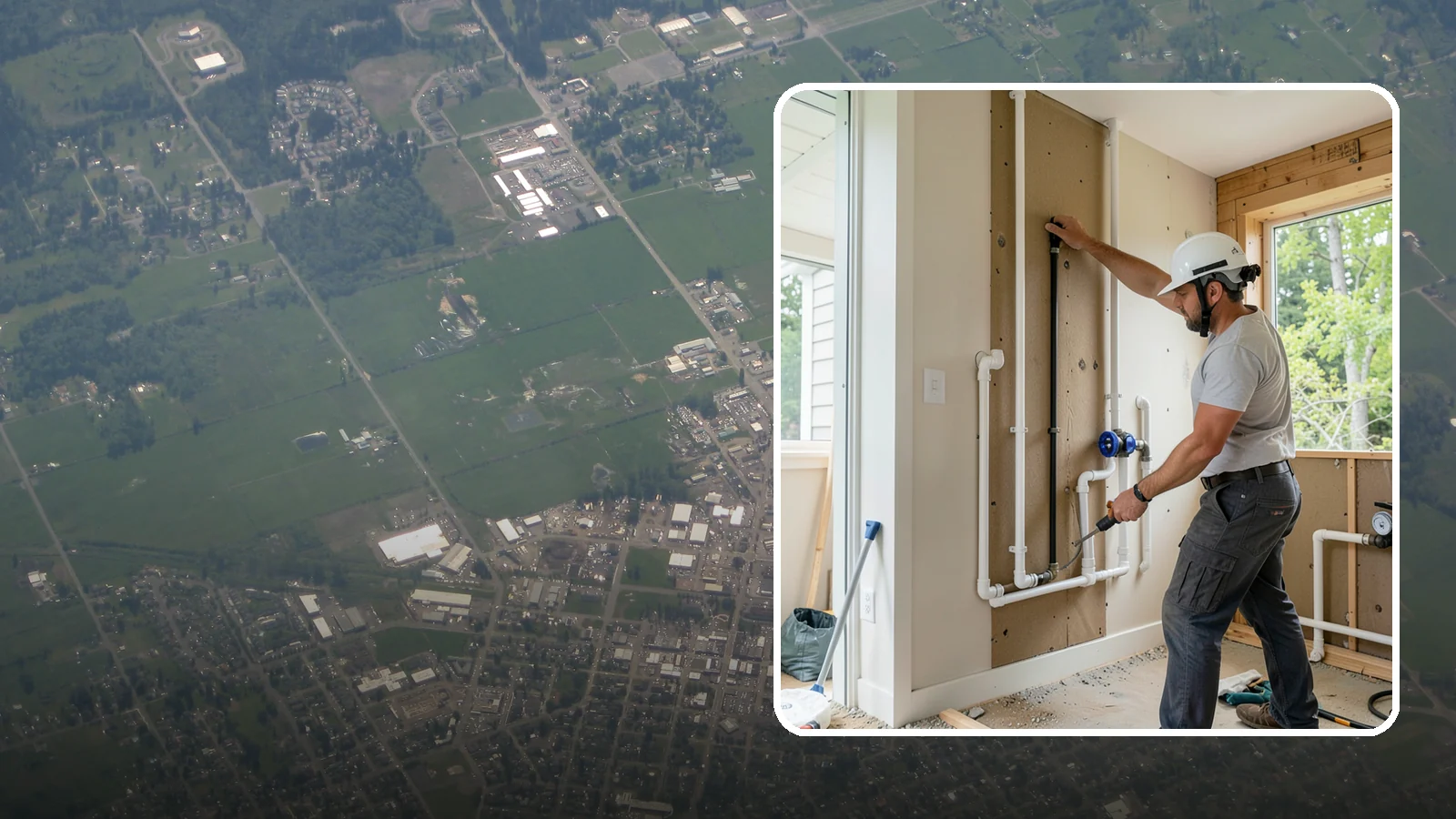Whole-House Repipe in Enumclaw, King County, WA - We replace all the aging or failing water supply lines throughout your home with modern, corrosion-resistant piping.