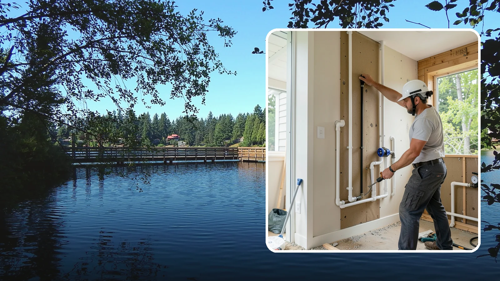 Whole-House Repipe in Federal Way, King County, WA - We replace all the aging or failing water supply lines throughout your home with modern, corrosion-resistant piping.