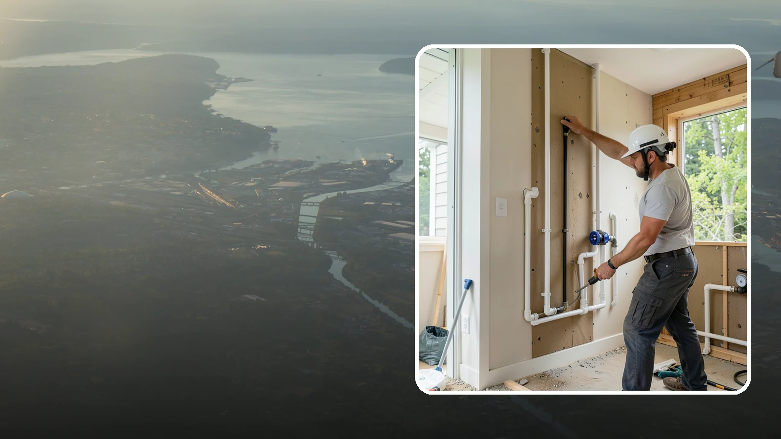 Whole-House Repipe in Fife, Pierce County, WA - We replace all the aging or failing water supply lines throughout your home with modern, corrosion-resistant piping.