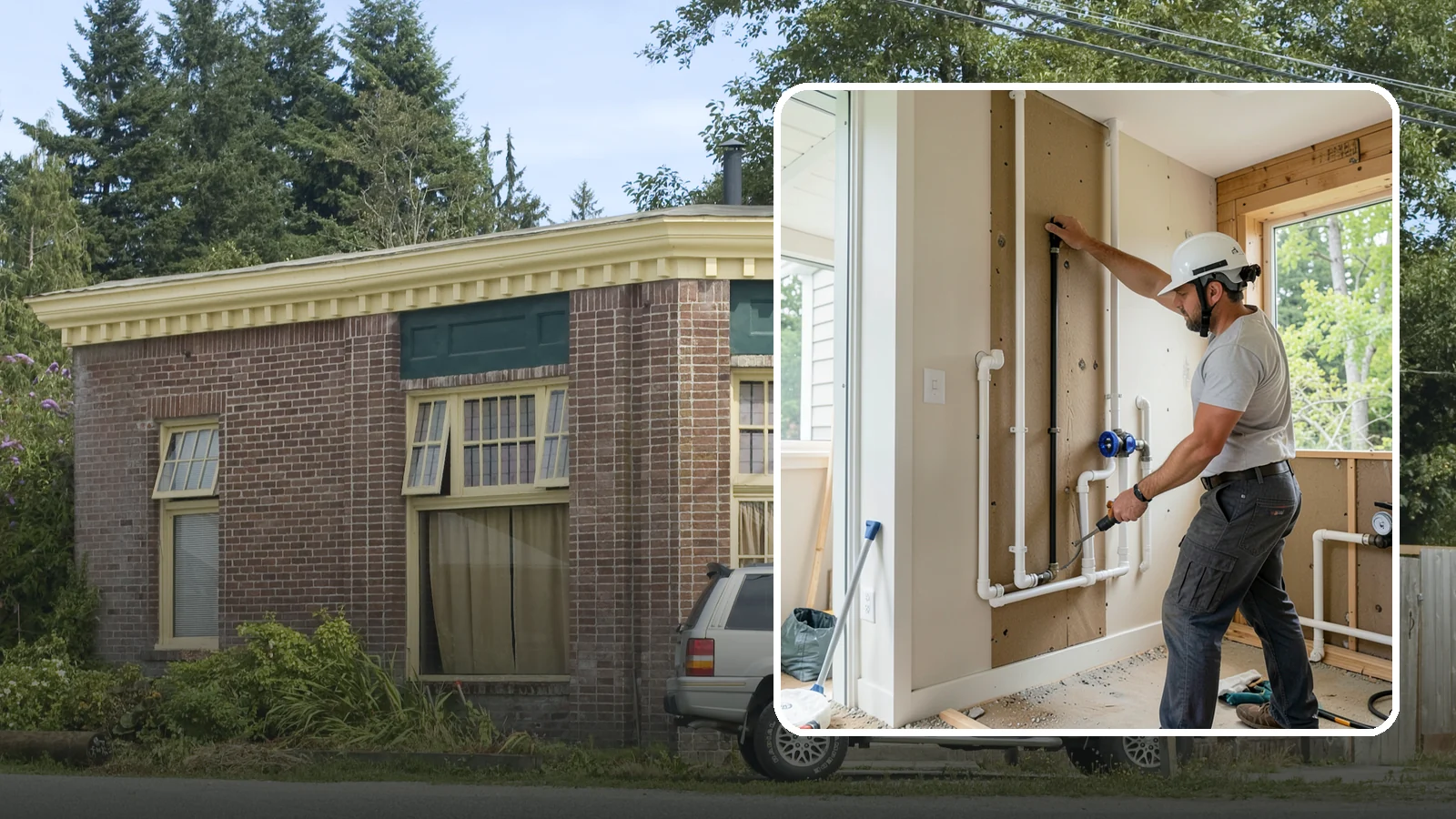 Whole-House Repipe in Hamilton, Skagit County, WA - We replace all the aging or failing water supply lines throughout your home with modern, corrosion-resistant piping.