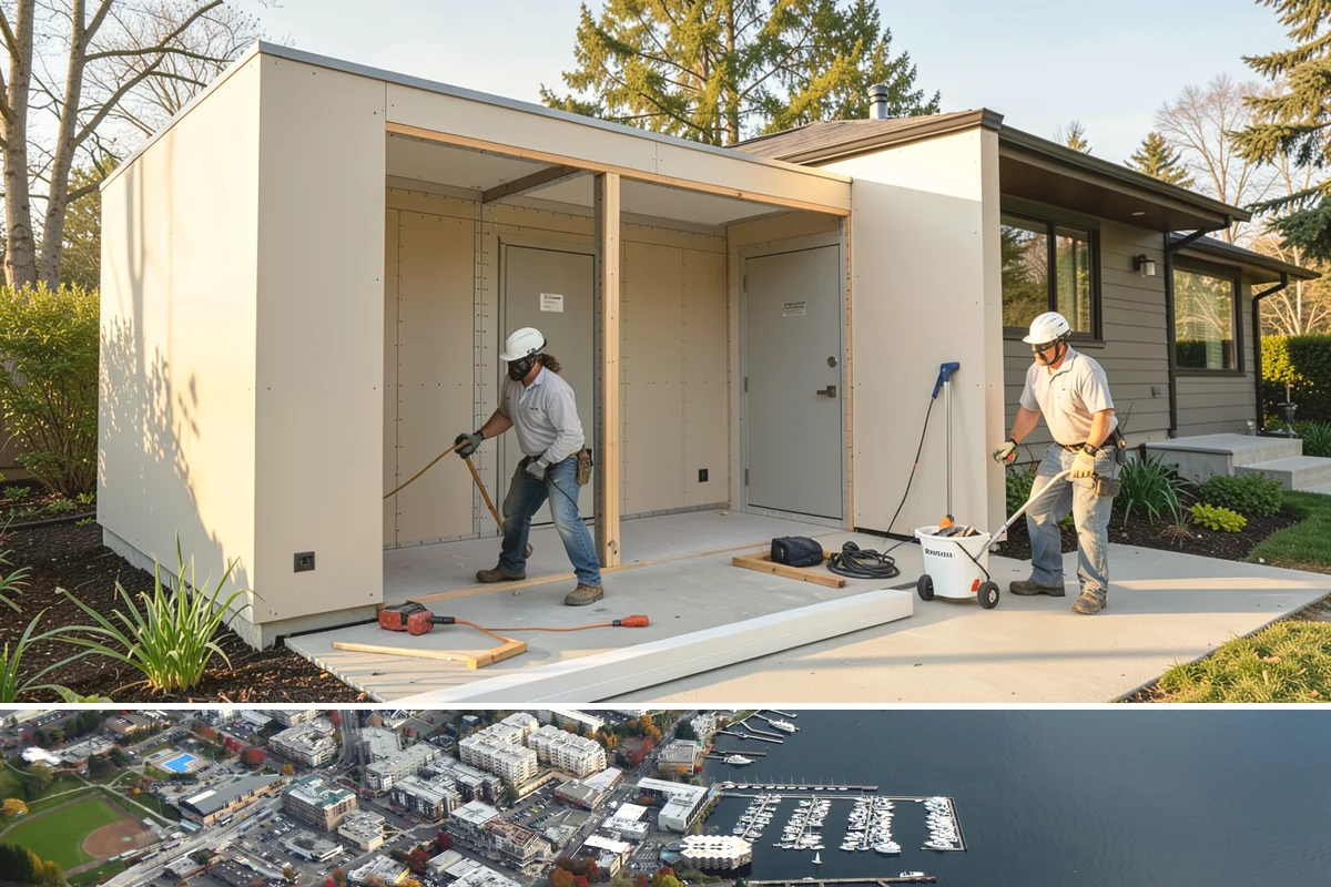 Whole-House Repipe in Kirkland, King County, WA - This interior work can be completed any time of year, making the wet PNW winter a practical season to schedule it.