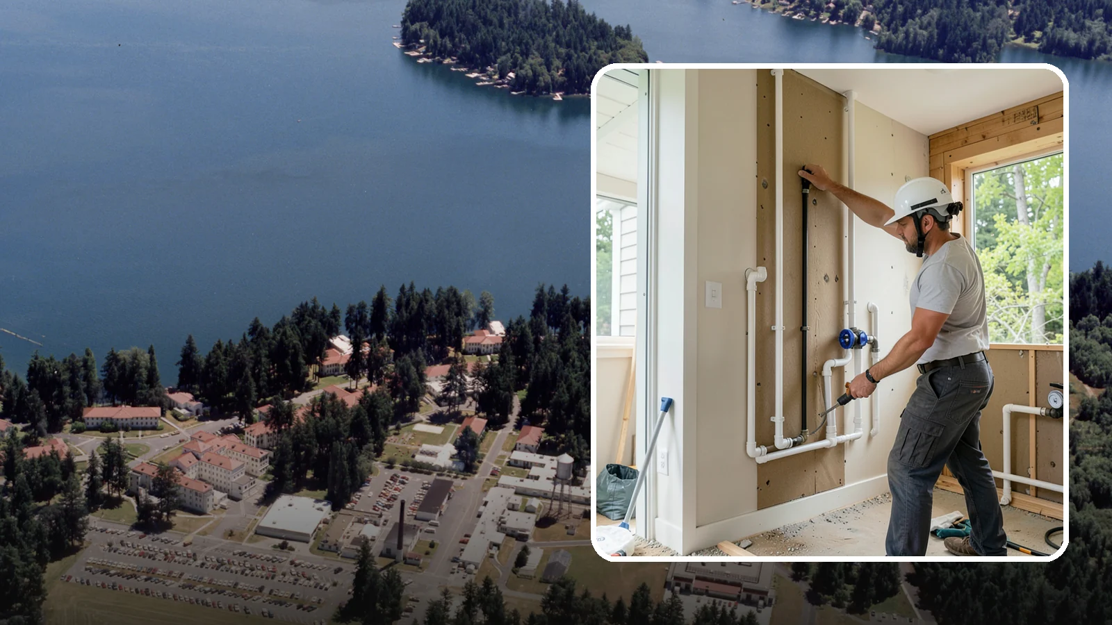 Whole-House Repipe in Lakewood, Pierce County, WA - We replace all the aging or failing water supply lines throughout your home with modern, corrosion-resistant piping.