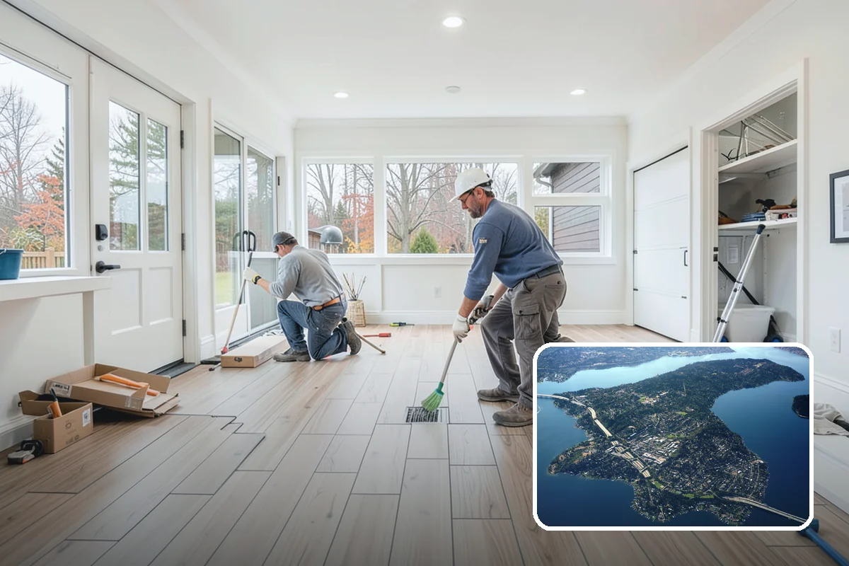 Whole-House Repipe in Mercer Island, King County, WA - Eliminates recurring pinhole leaks and the water damage they cause