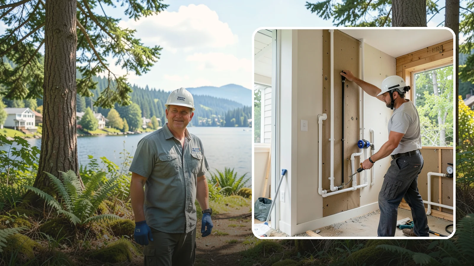 Whole-House Repipe in Milton, King County, WA - We replace all the aging or failing water supply lines throughout your home with modern, corrosion-resistant piping.