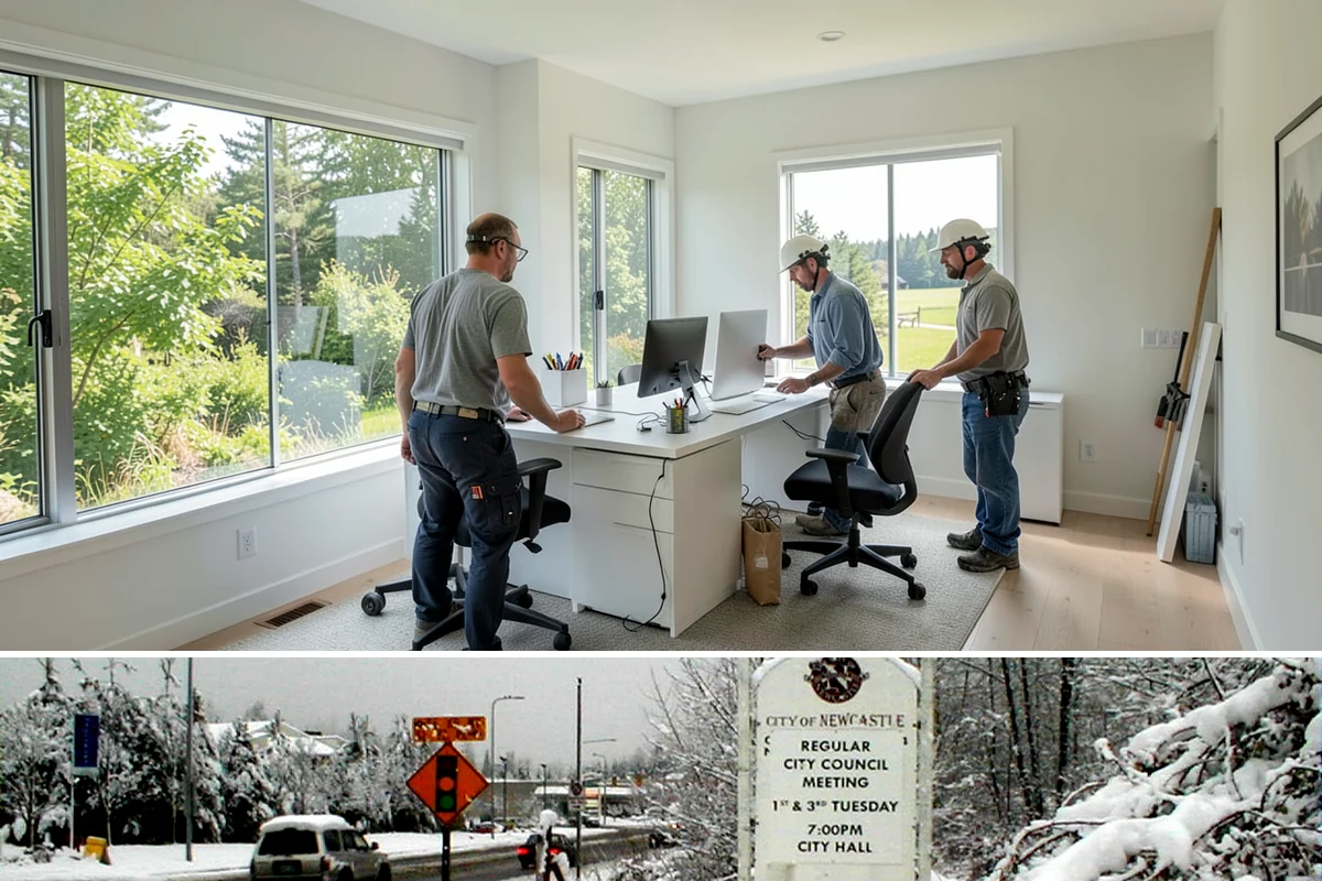 Whole-House Repipe in Newcastle, King County, WA - This interior work can be completed any time of year, making the wet PNW winter a practical season to schedule it.