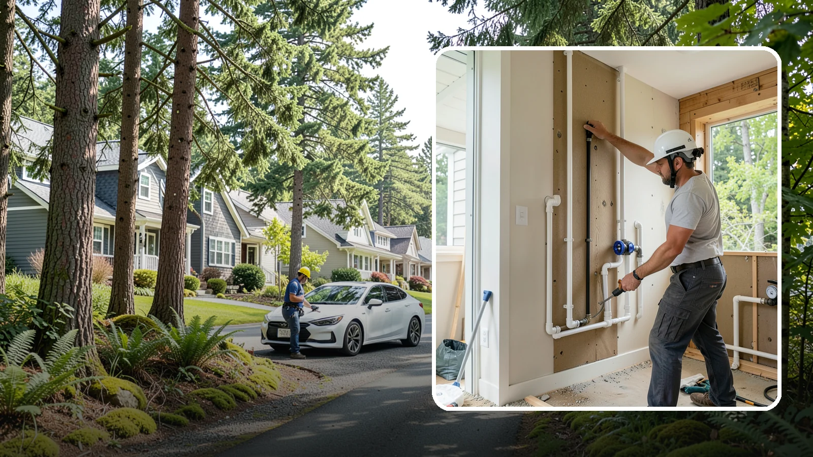 Whole-House Repipe in Normandy Park, King County, WA - We replace all the aging or failing water supply lines throughout your home with modern, corrosion-resistant piping.
