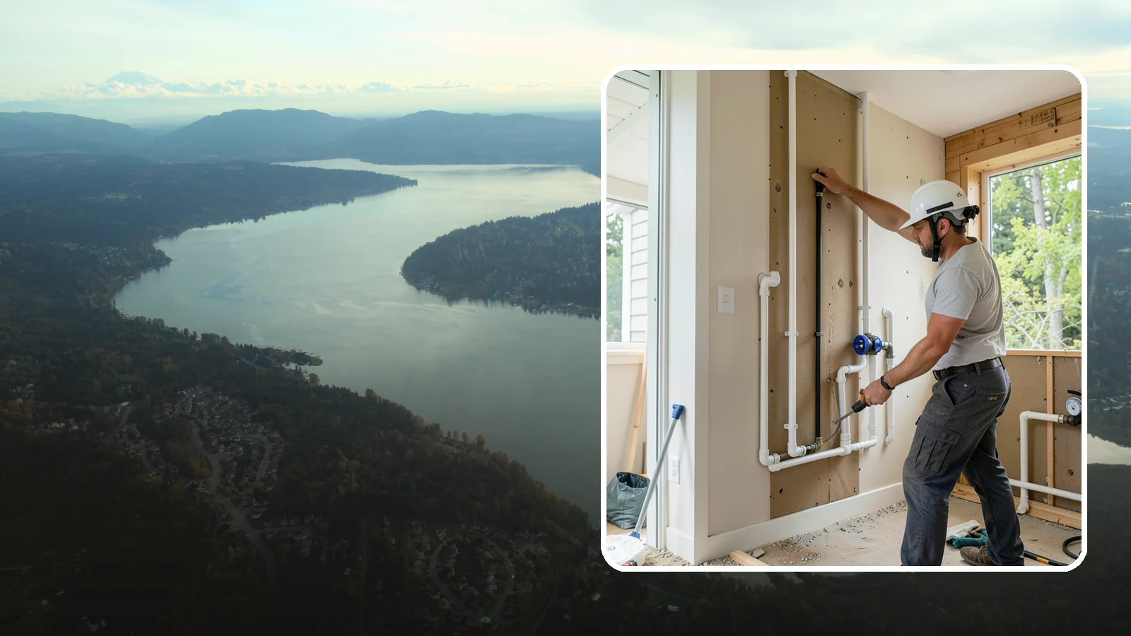 Whole-House Repipe in Sammamish, King County, WA - We replace all the aging or failing water supply lines throughout your home with modern, corrosion-resistant piping.