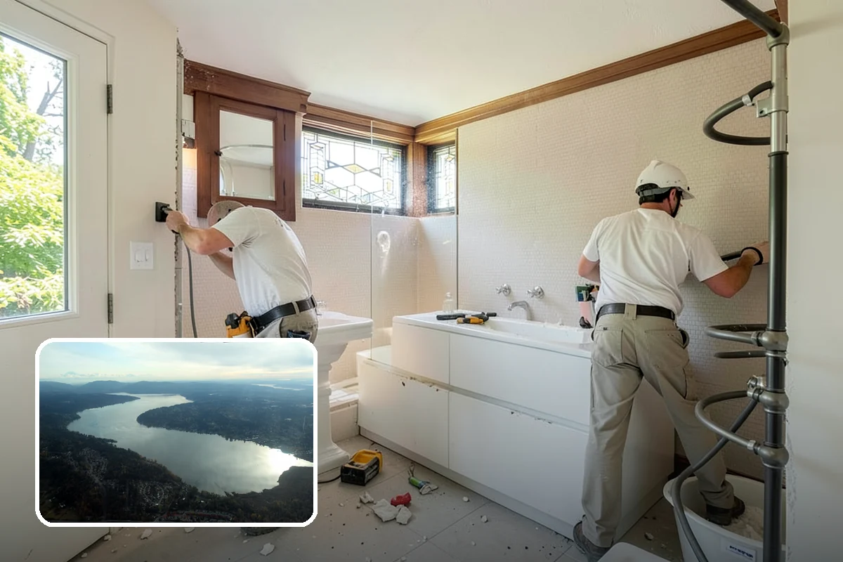 Whole-House Repipe in Sammamish, King County, WA - Eliminates recurring pinhole leaks and the water damage they cause