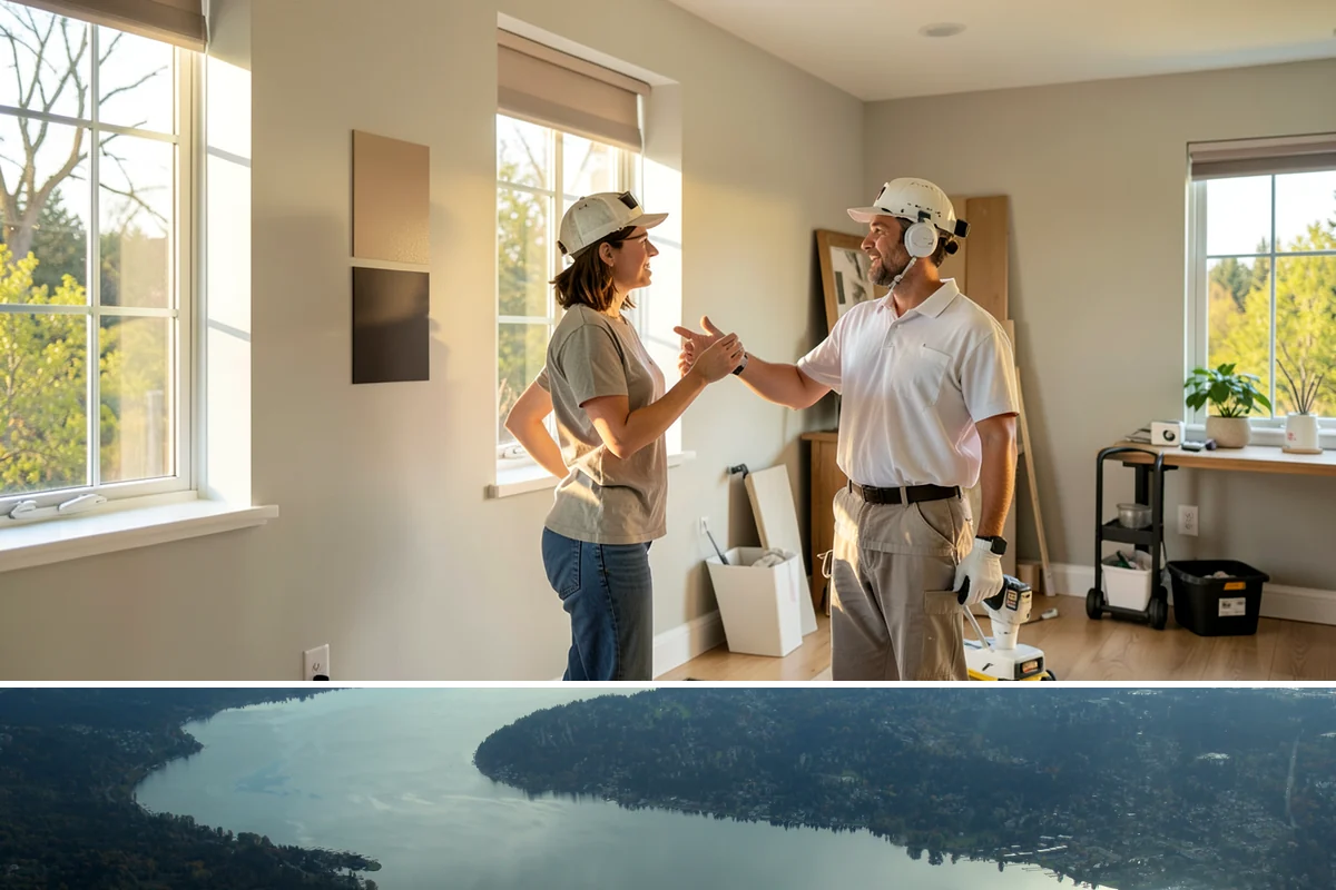 Whole-House Repipe in Sammamish, King County, WA - This interior work can be completed any time of year, making the wet PNW winter a practical season to schedule it.