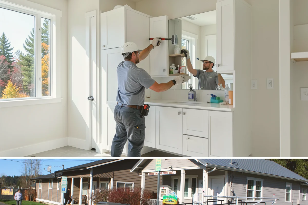 Whole-House Repipe in South Prairie, Pierce County, WA - This interior work can be completed any time of year, making the wet PNW winter a practical season to schedule it.