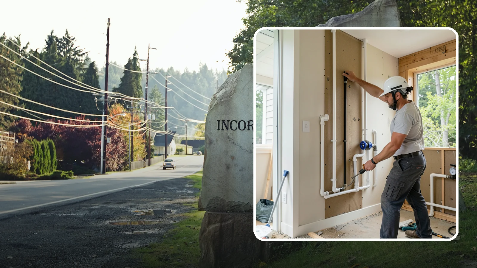 Whole-House Repipe in Wilkeson, Pierce County, WA - We replace all the aging or failing water supply lines throughout your home with modern, corrosion-resistant piping.