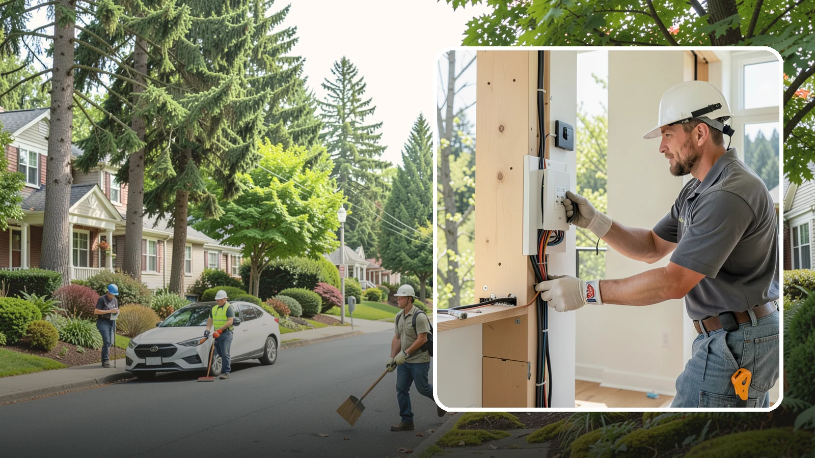 Whole-House Rewiring in Beaux Arts Village, King County, WA - We replace old, unsafe wiring throughout your home with modern, grounded circuits that meet current code.