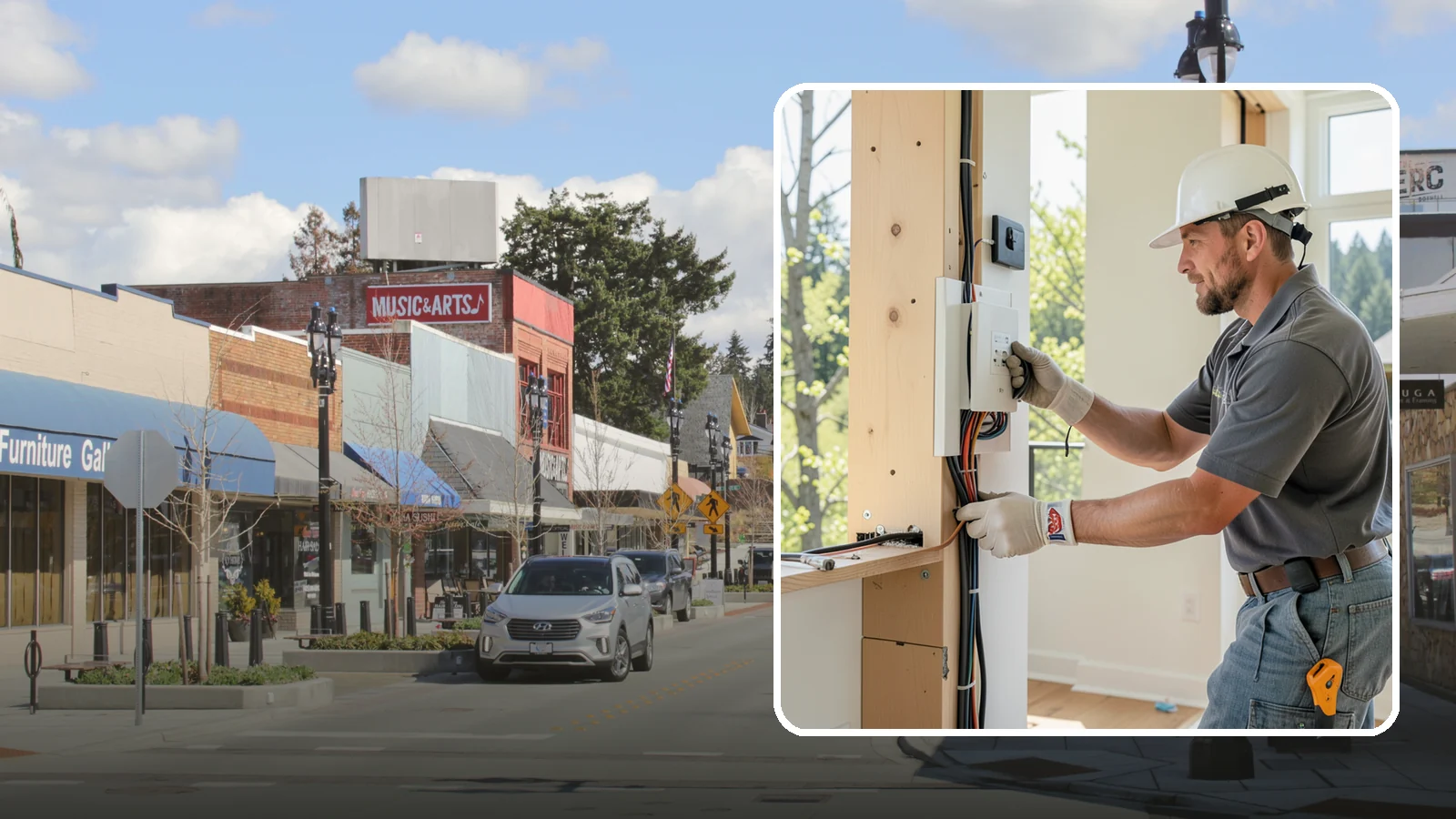 Whole-House Rewiring in Bothell, King County, WA - We replace old, unsafe wiring throughout your home with modern, grounded circuits that meet current code.