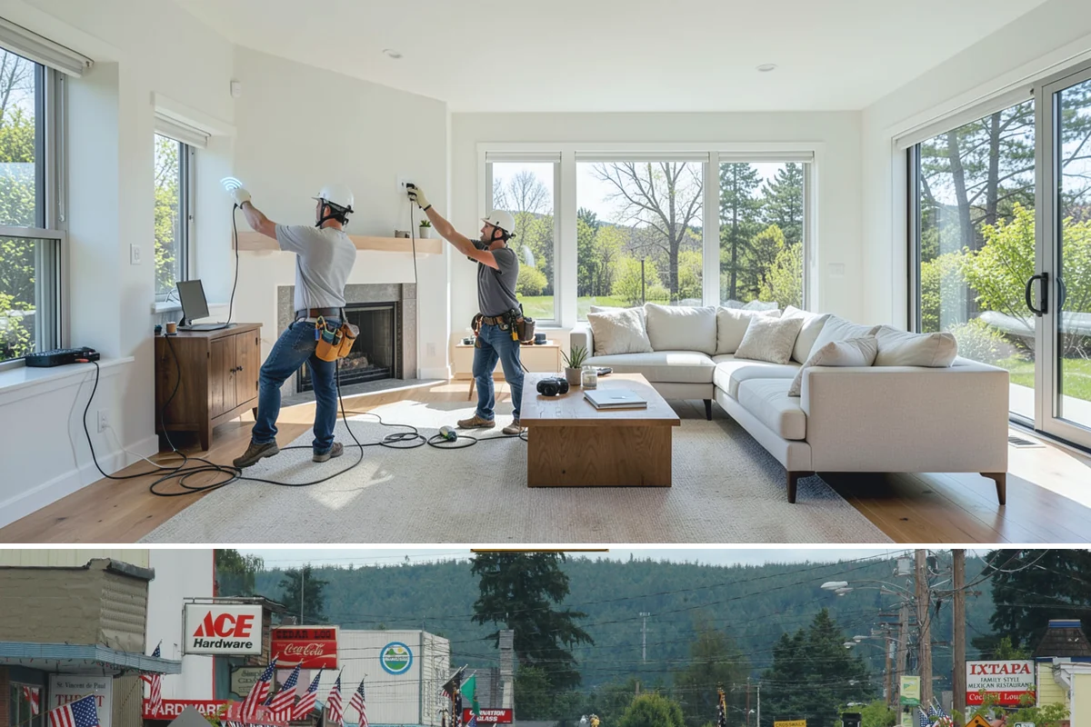 Whole-House Rewiring in Carnation, King County, WA - Interior rewiring can be scheduled in any season, making the rainy months a practical time to complete it.