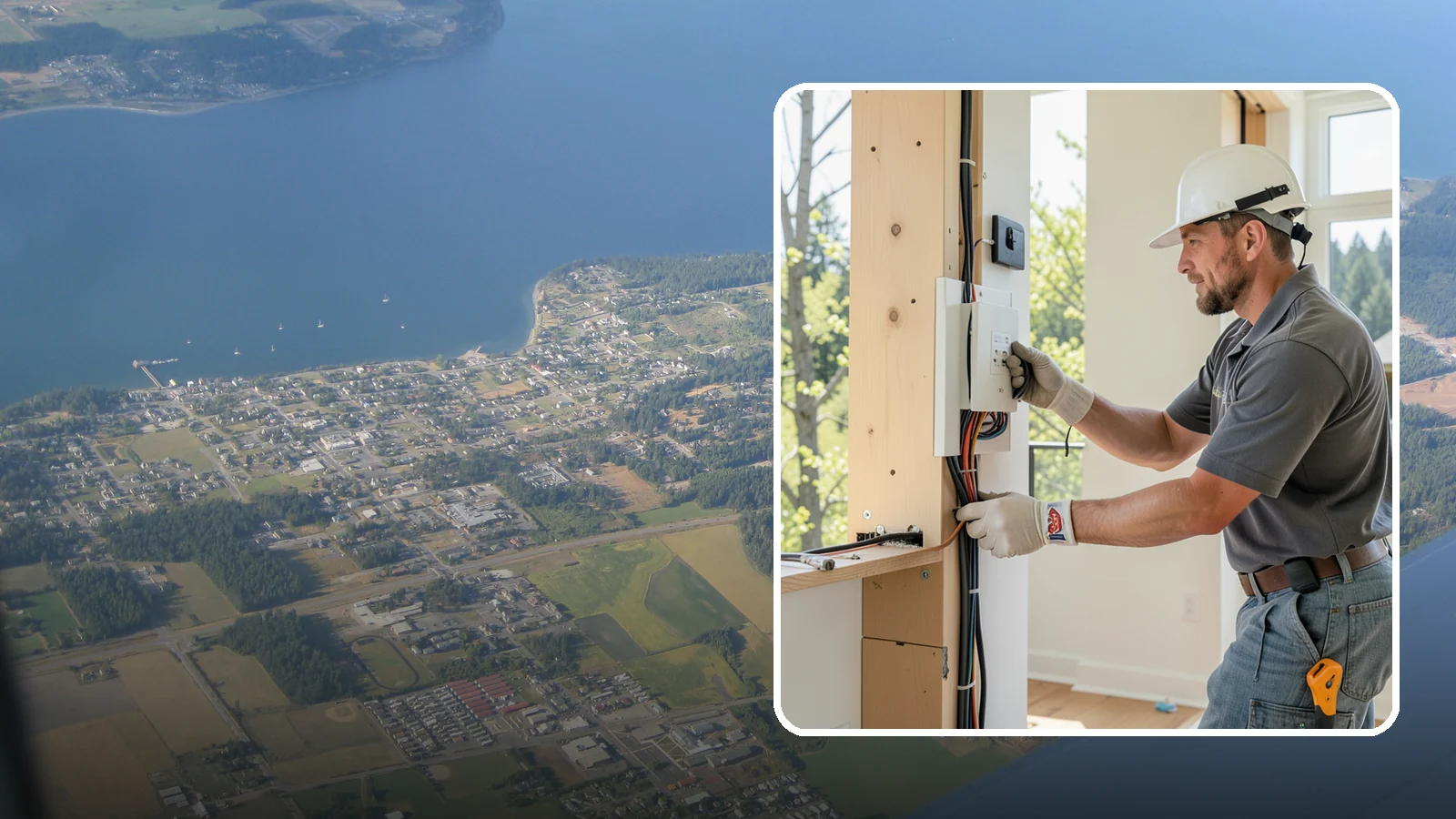 Whole-House Rewiring in Coupeville, Island County, WA - We replace old, unsafe wiring throughout your home with modern, grounded circuits that meet current code.