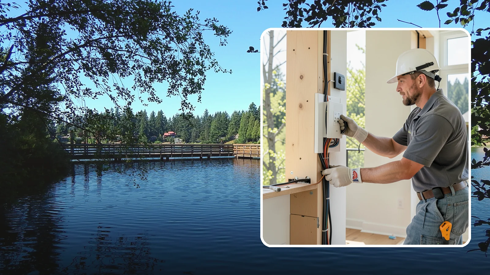 Whole-House Rewiring in Federal Way, King County, WA - We replace old, unsafe wiring throughout your home with modern, grounded circuits that meet current code.