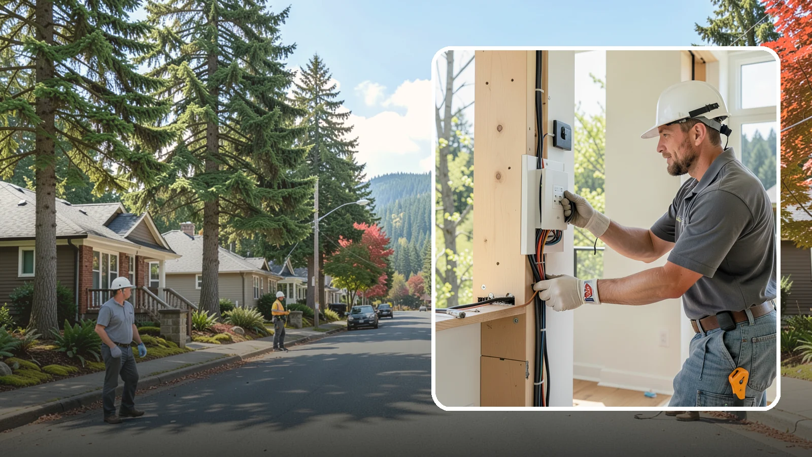 Whole-House Rewiring in Hunts Point, King County, WA - We replace old, unsafe wiring throughout your home with modern, grounded circuits that meet current code.