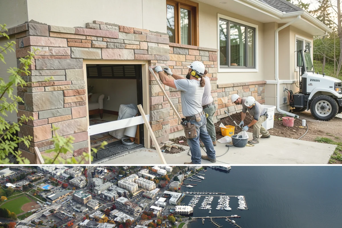 Whole-House Rewiring in Kirkland, King County, WA - Interior rewiring can be scheduled in any season, making the rainy months a practical time to complete it.