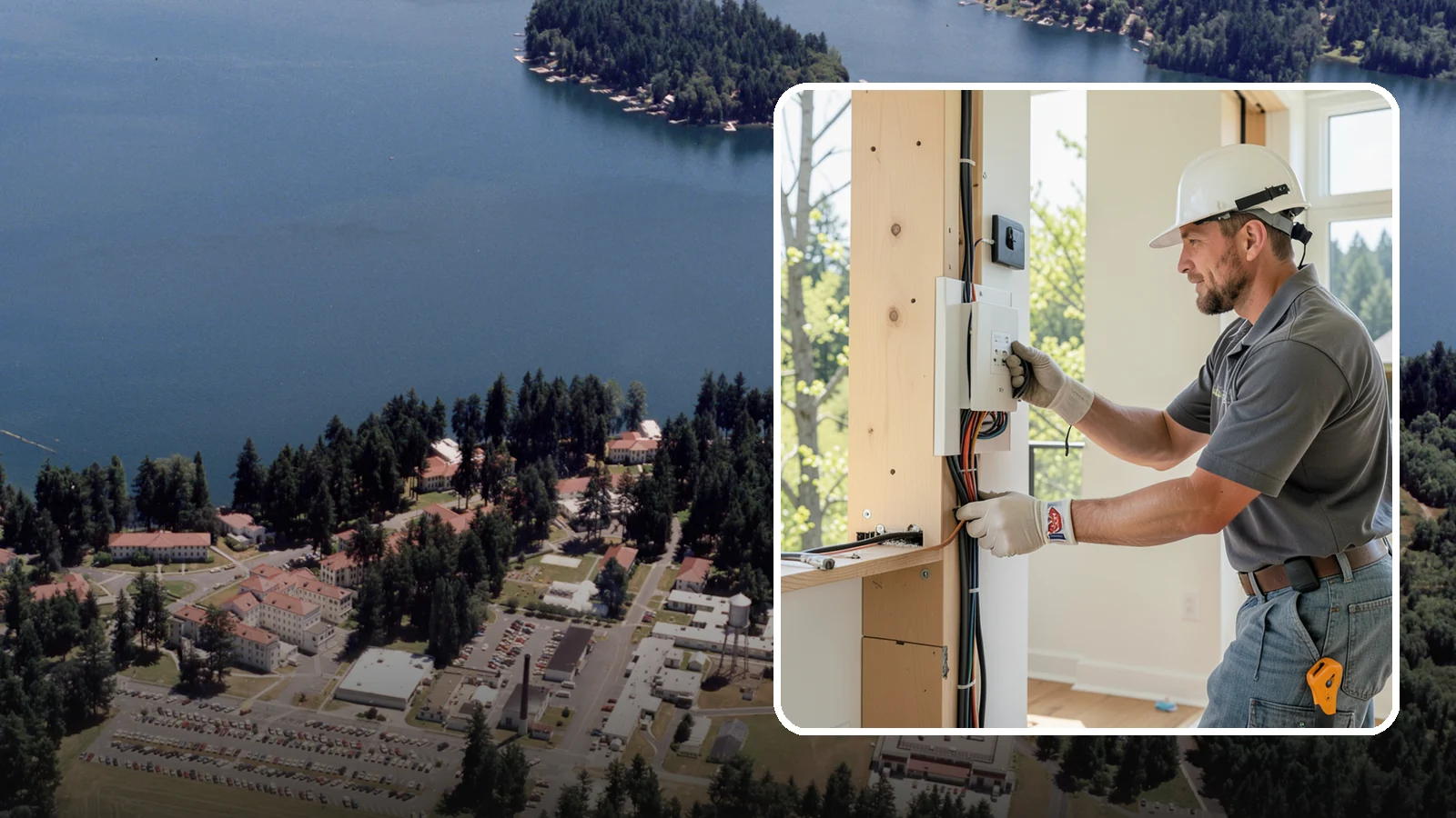 Whole-House Rewiring in Lakewood, Pierce County, WA - We replace old, unsafe wiring throughout your home with modern, grounded circuits that meet current code.