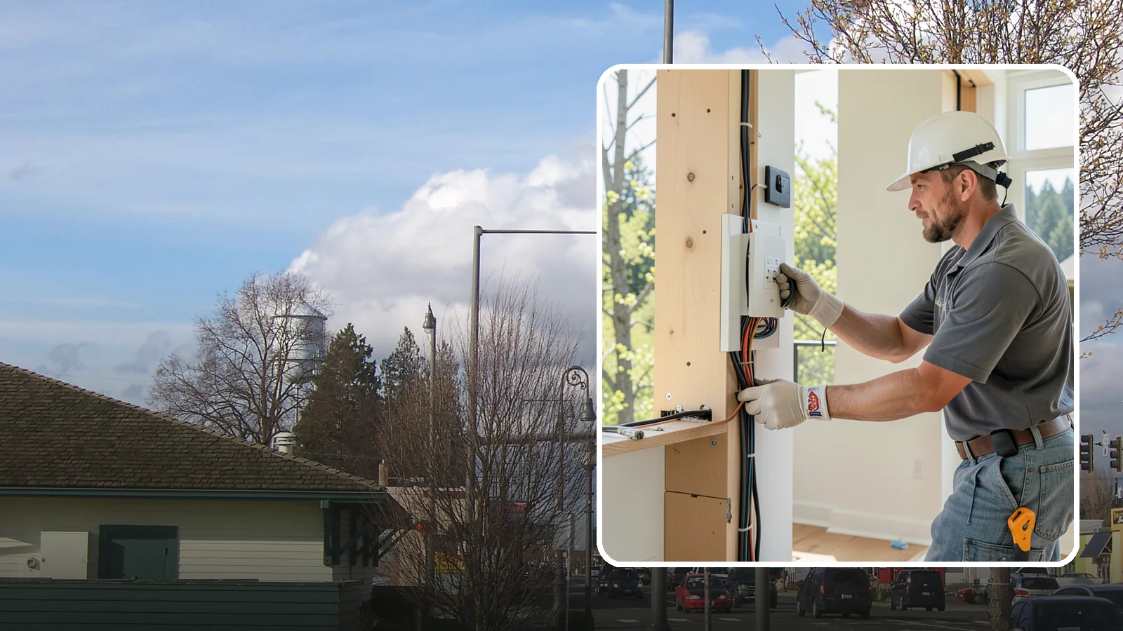 Whole-House Rewiring in Marysville, Snohomish County, WA - We replace old, unsafe wiring throughout your home with modern, grounded circuits that meet current code.