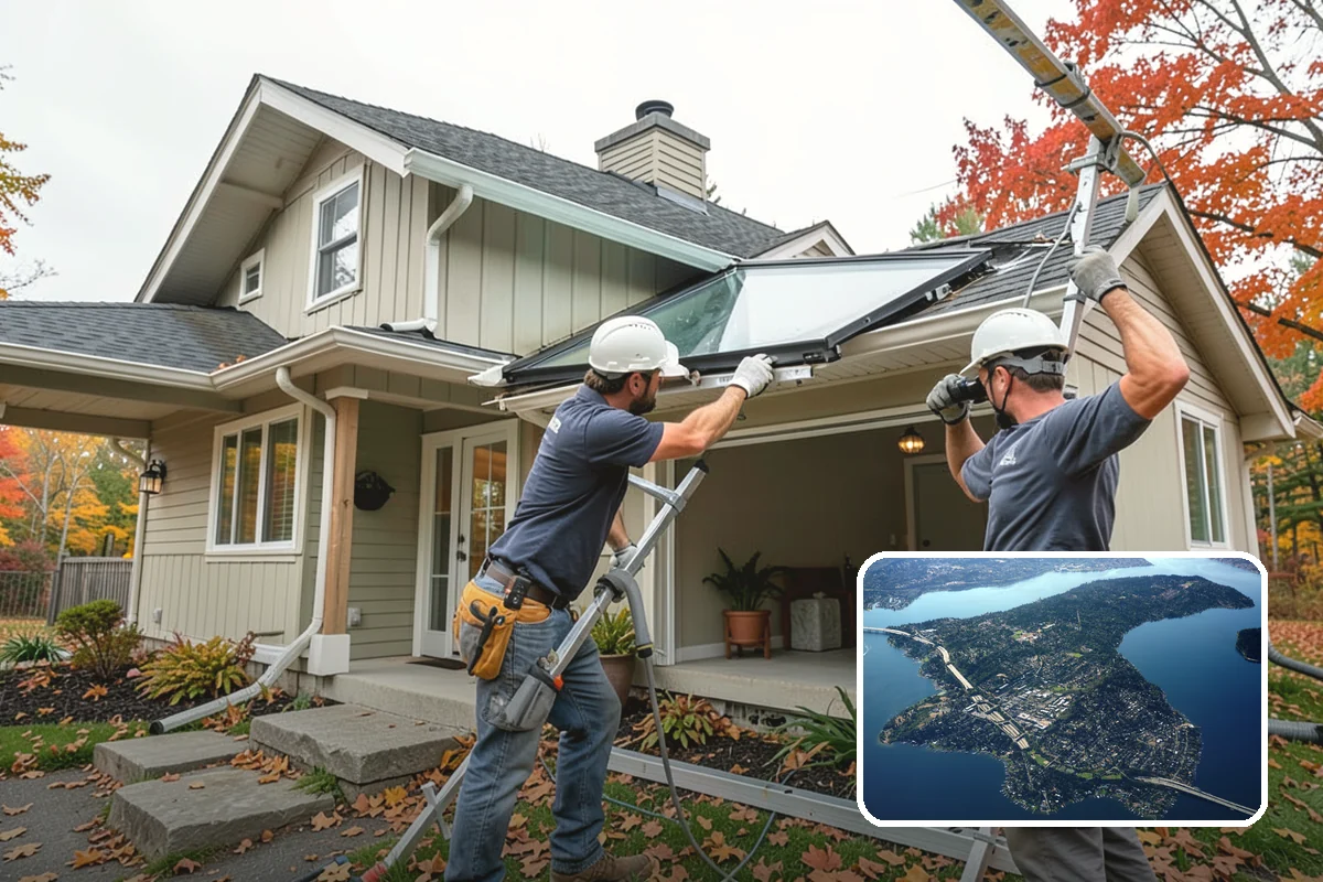 Whole-House Rewiring in Mercer Island, King County, WA - Removes fire risk from knob-and-tube and old aluminum wiring