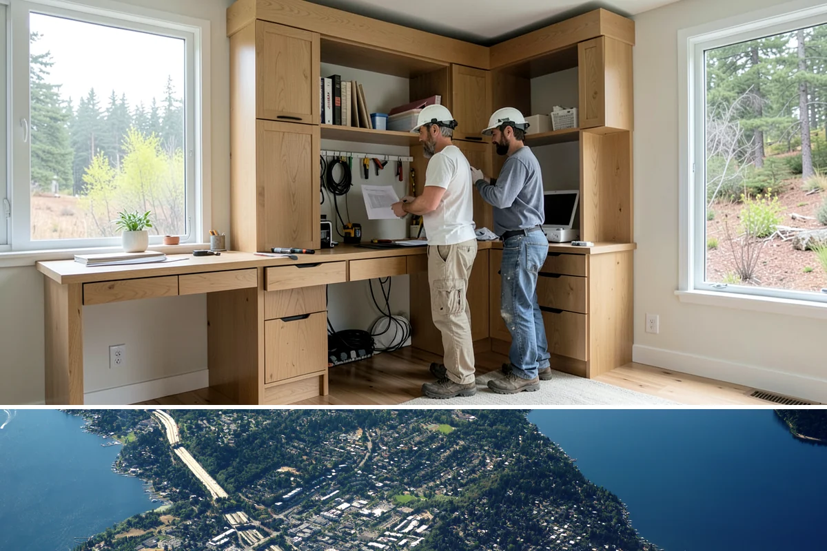 Whole-House Rewiring in Mercer Island, King County, WA - Interior rewiring can be scheduled in any season, making the rainy months a practical time to complete it.