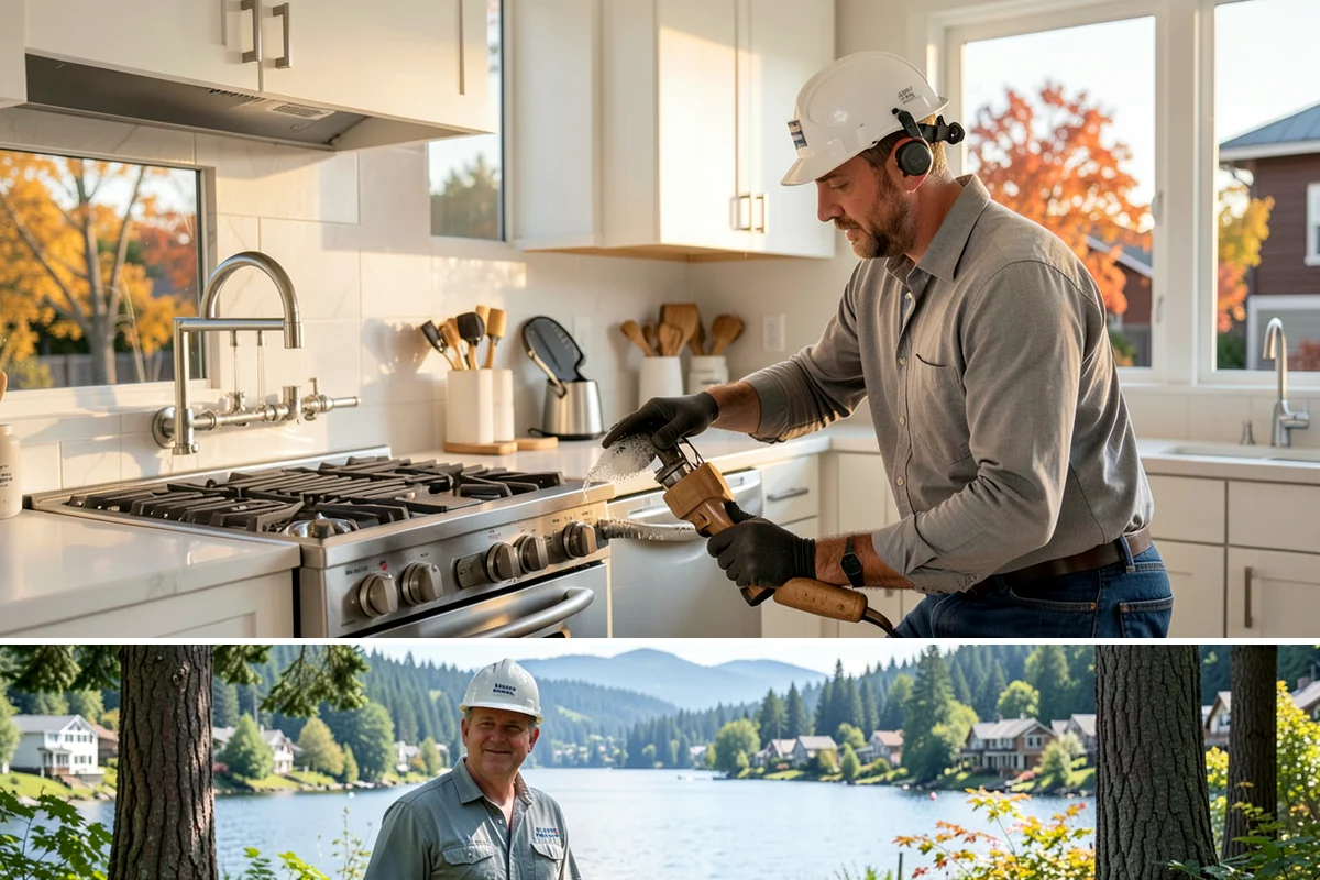 Whole-House Rewiring in Milton, King County, WA - Interior rewiring can be scheduled in any season, making the rainy months a practical time to complete it.