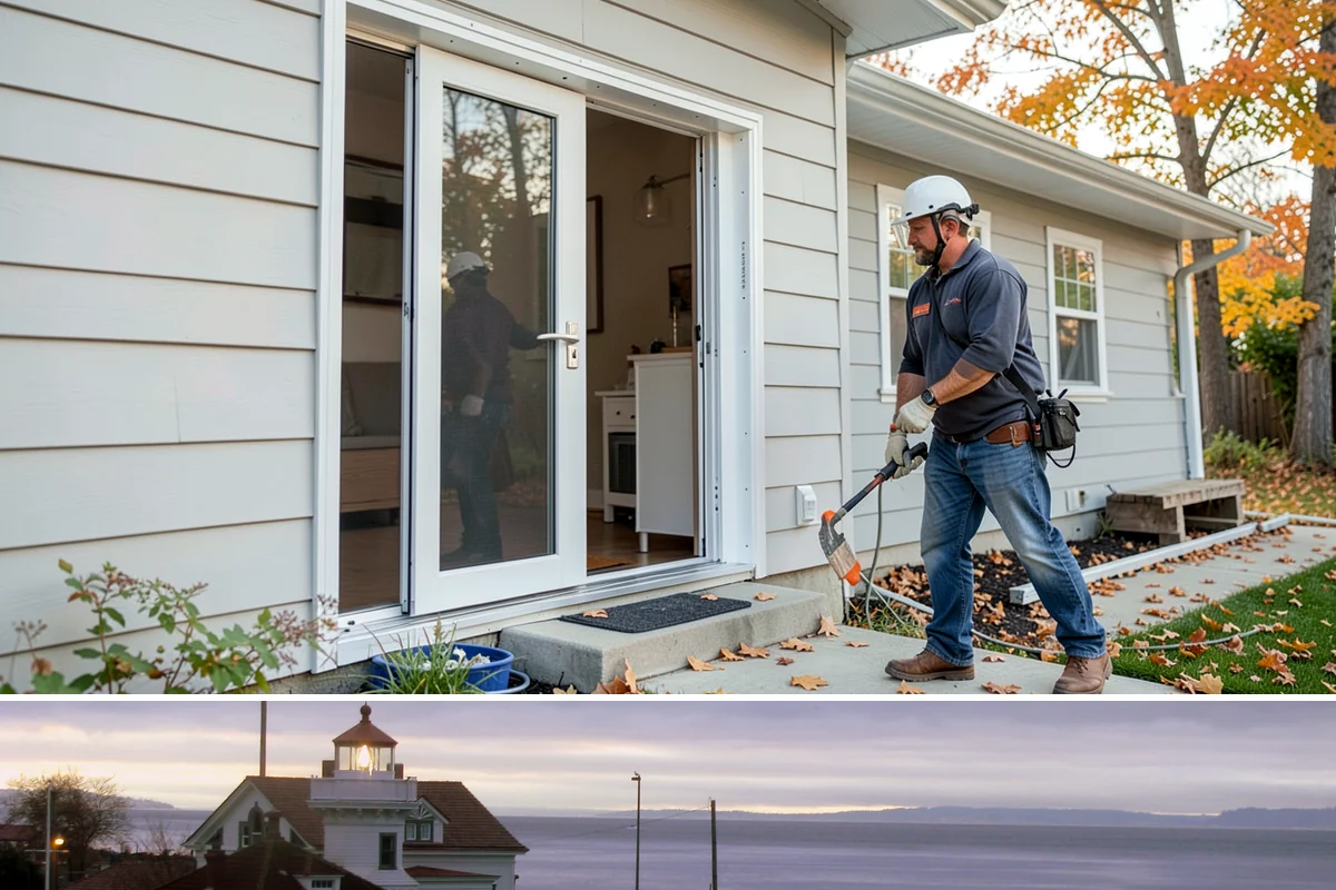 Whole-House Rewiring in Mukilteo, Snohomish County, WA - Interior rewiring can be scheduled in any season, making the rainy months a practical time to complete it.