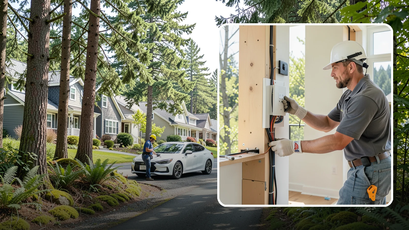 Whole-House Rewiring in Normandy Park, King County, WA - We replace old, unsafe wiring throughout your home with modern, grounded circuits that meet current code.