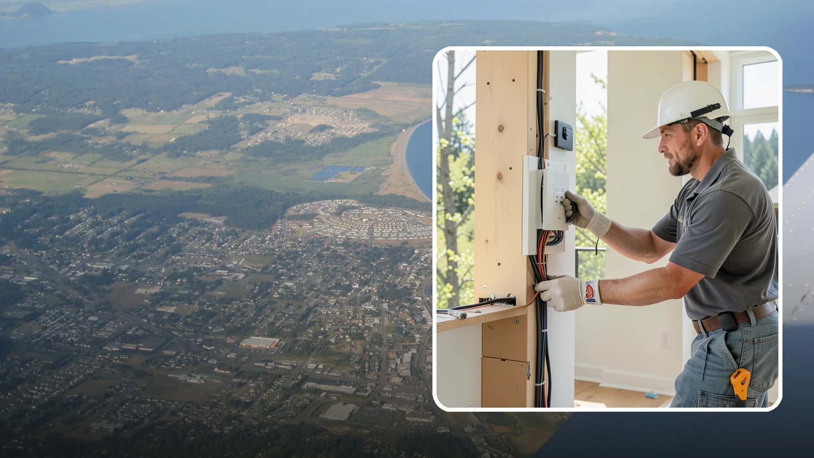 Whole-House Rewiring in Oak Harbor, Island County, WA - We replace old, unsafe wiring throughout your home with modern, grounded circuits that meet current code.