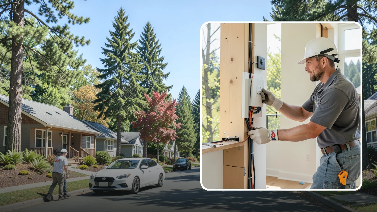 Whole-House Rewiring in Orting, Pierce County, WA - We replace old, unsafe wiring throughout your home with modern, grounded circuits that meet current code.