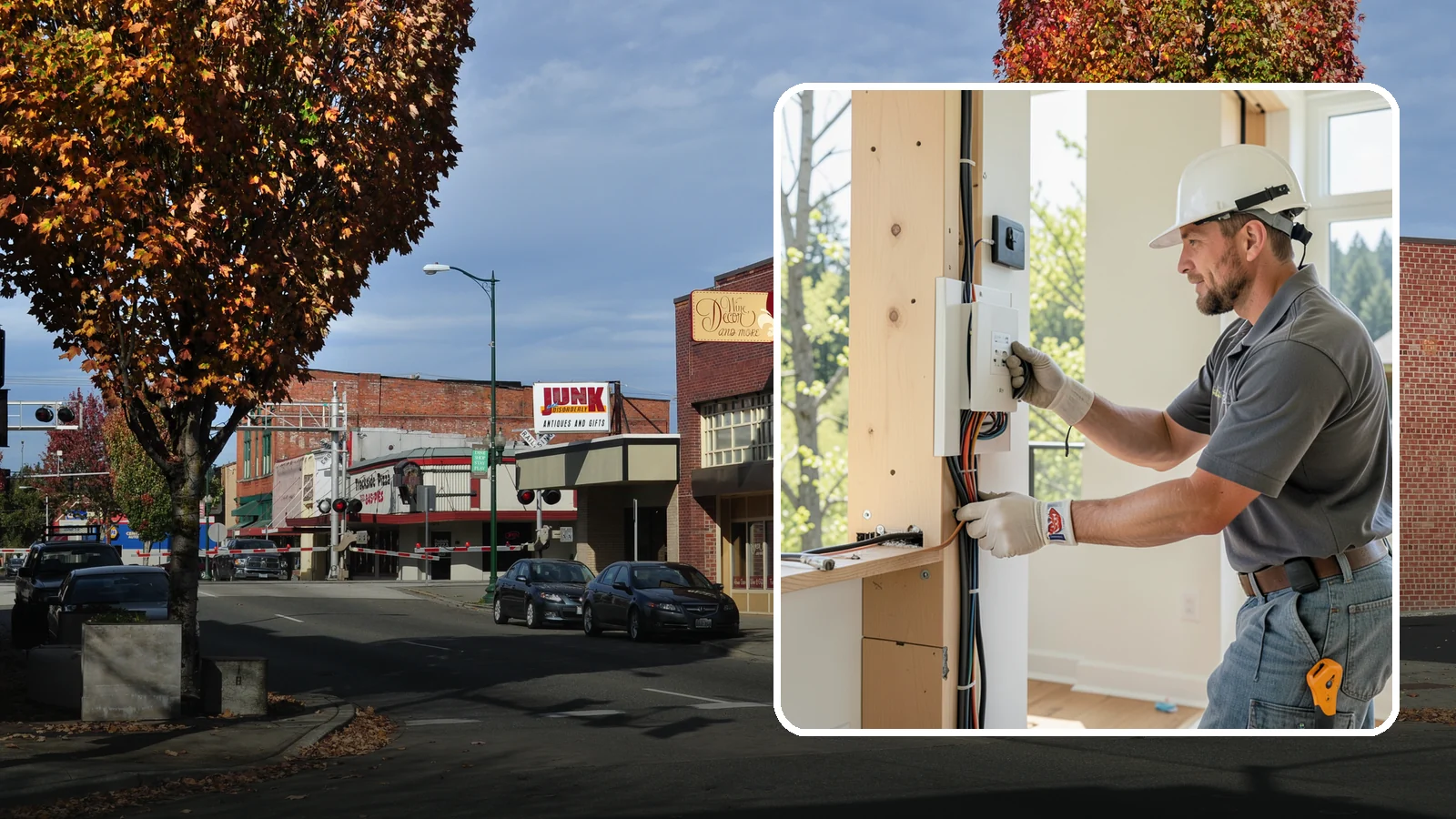 Whole-House Rewiring in Puyallup, Pierce County, WA - We replace old, unsafe wiring throughout your home with modern, grounded circuits that meet current code.