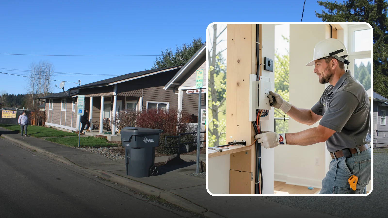 Whole-House Rewiring in South Prairie, Pierce County, WA - We replace old, unsafe wiring throughout your home with modern, grounded circuits that meet current code.