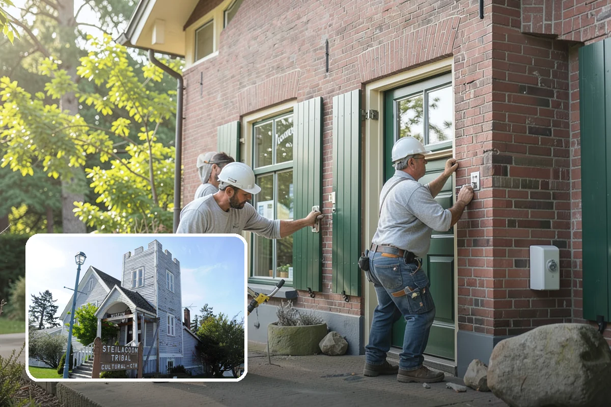 Whole-House Rewiring in Steilacoom, Pierce County, WA - Removes fire risk from knob-and-tube and old aluminum wiring