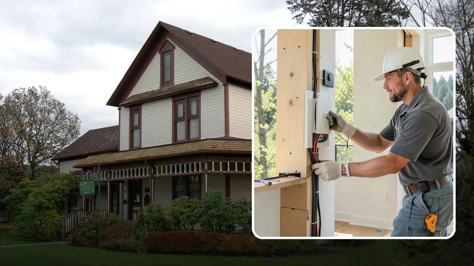 Whole-House Rewiring in Sumner, Pierce County, WA - We replace old, unsafe wiring throughout your home with modern, grounded circuits that meet current code.