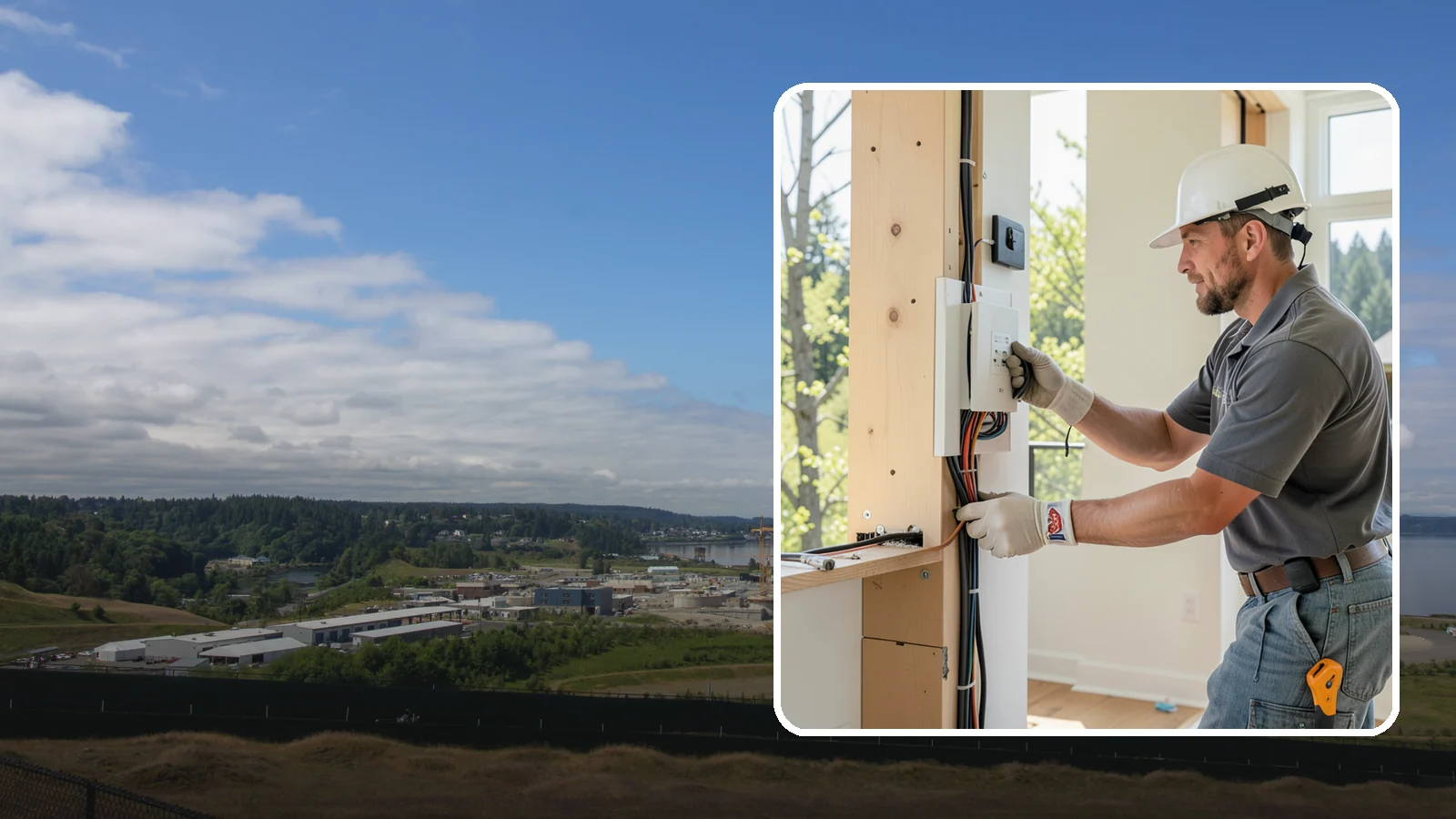 Whole-House Rewiring in University Place, Pierce County, WA - We replace old, unsafe wiring throughout your home with modern, grounded circuits that meet current code.