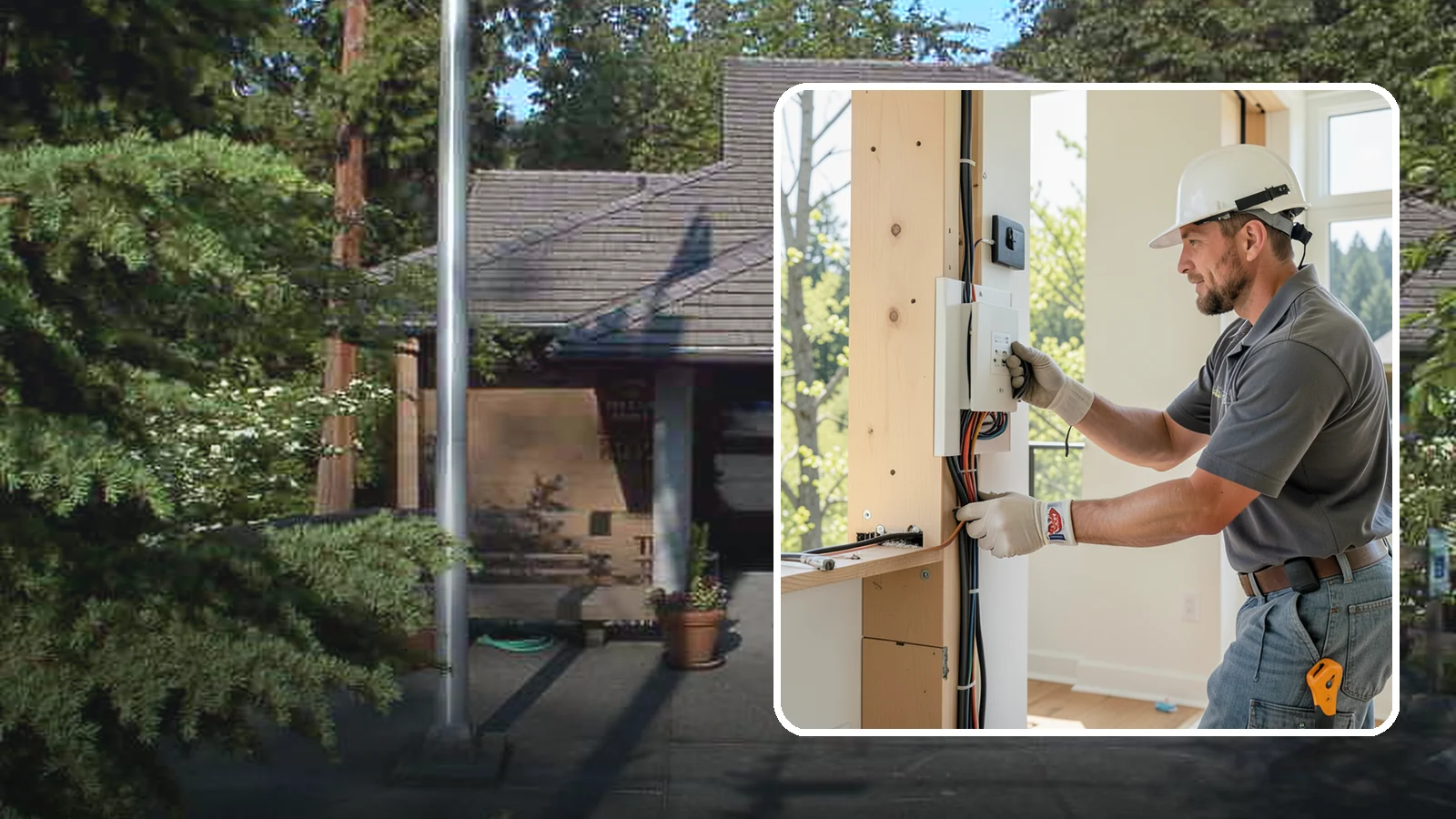 Whole-House Rewiring in Yarrow Point, King County, WA - We replace old, unsafe wiring throughout your home with modern, grounded circuits that meet current code.