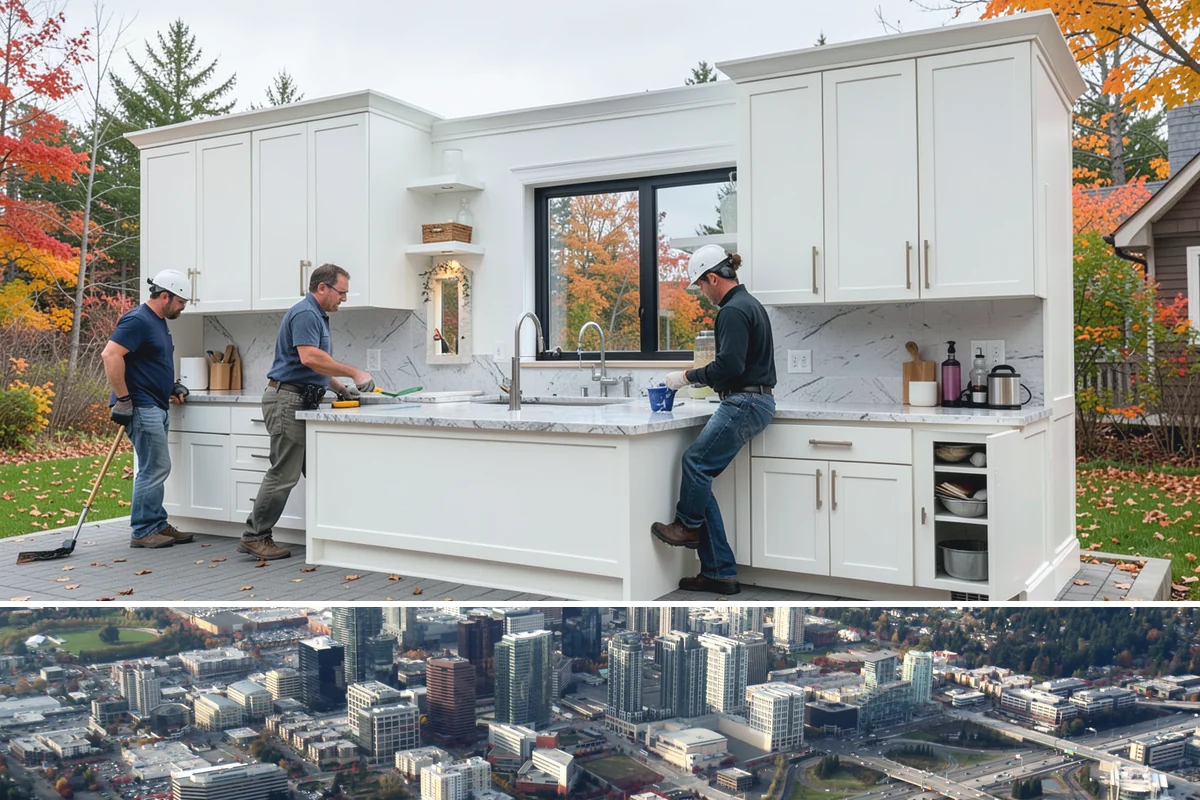 Whole-House Surge Protection in Bellevue, King County, WA - Installing before fall and winter storms offers protection when surges are most common.