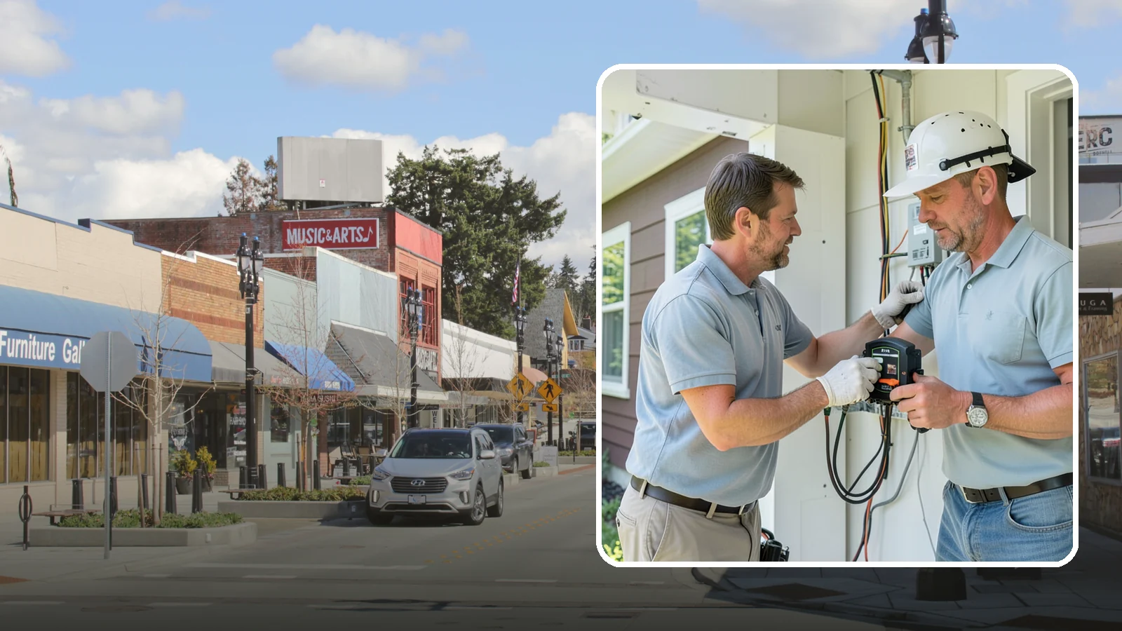 Whole-House Surge Protection in Bothell, King County, WA - Whole-house surge protection that shields your electronics from storm and grid power spikes.