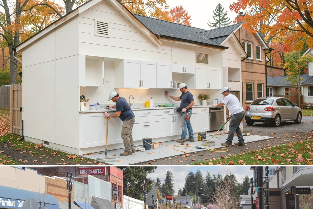 Whole-House Surge Protection in Bothell, King County, WA - Installing before fall and winter storms offers protection when surges are most common.