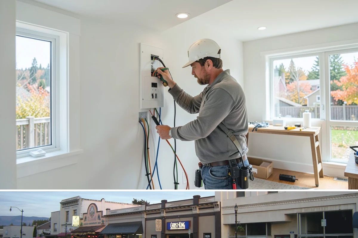 Whole-House Surge Protection in Burlington, Skagit County, WA - Installing before fall and winter storms offers protection when surges are most common.