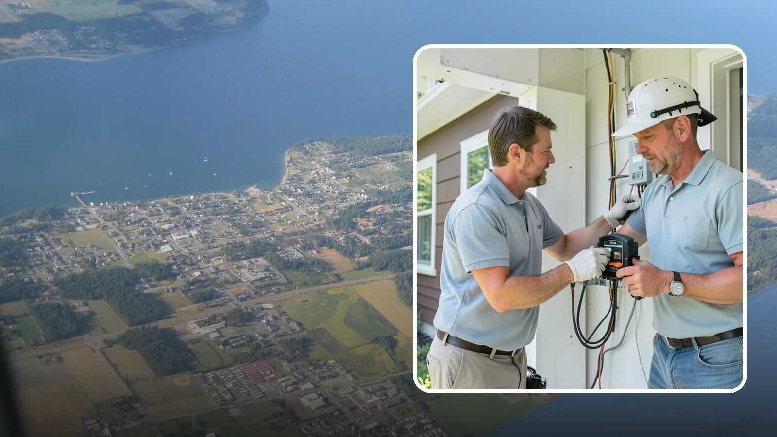 Whole-House Surge Protection in Coupeville, Island County, WA - Whole-house surge protection that shields your electronics from storm and grid power spikes.