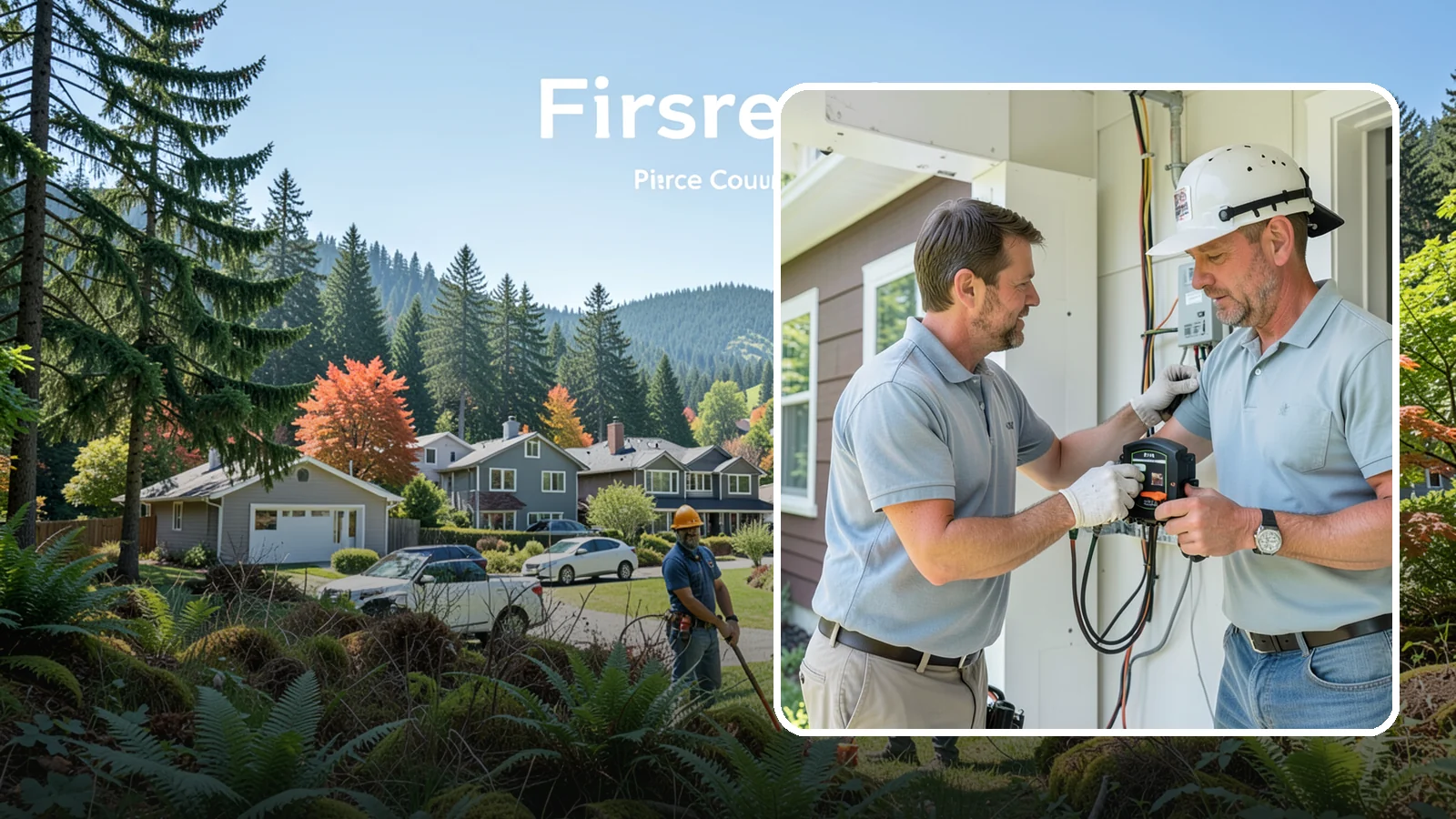 Whole-House Surge Protection in Fircrest, Pierce County, WA - Whole-house surge protection that shields your electronics from storm and grid power spikes.