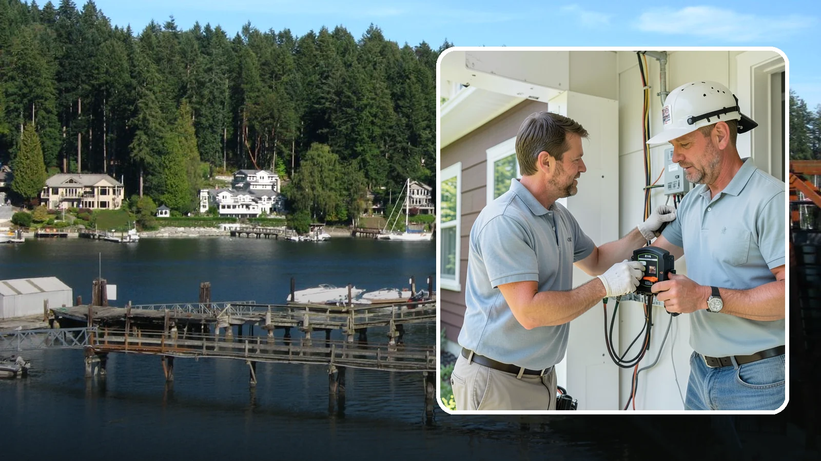 Whole-House Surge Protection in Gig Harbor, Pierce County, WA - Whole-house surge protection that shields your electronics from storm and grid power spikes.