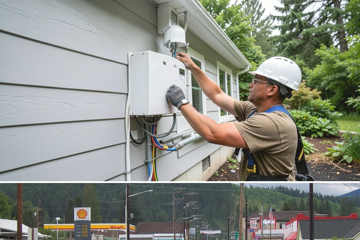 Whole-House Surge Protection in Granite Falls, Snohomish County, WA - Installing before fall and winter storms offers protection when surges are most common.