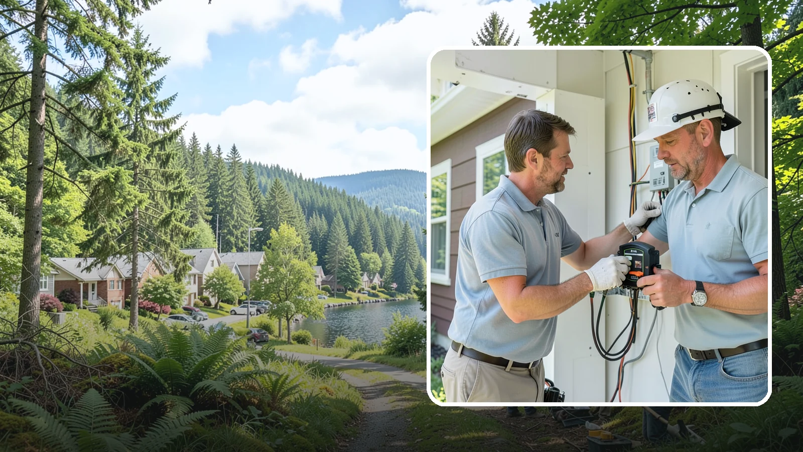Whole-House Surge Protection in Lake Forest Park, King County, WA - Whole-house surge protection that shields your electronics from storm and grid power spikes.