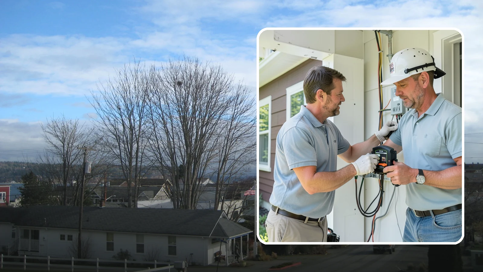 Whole-House Surge Protection in Langley, Island County, WA - Whole-house surge protection that shields your electronics from storm and grid power spikes.