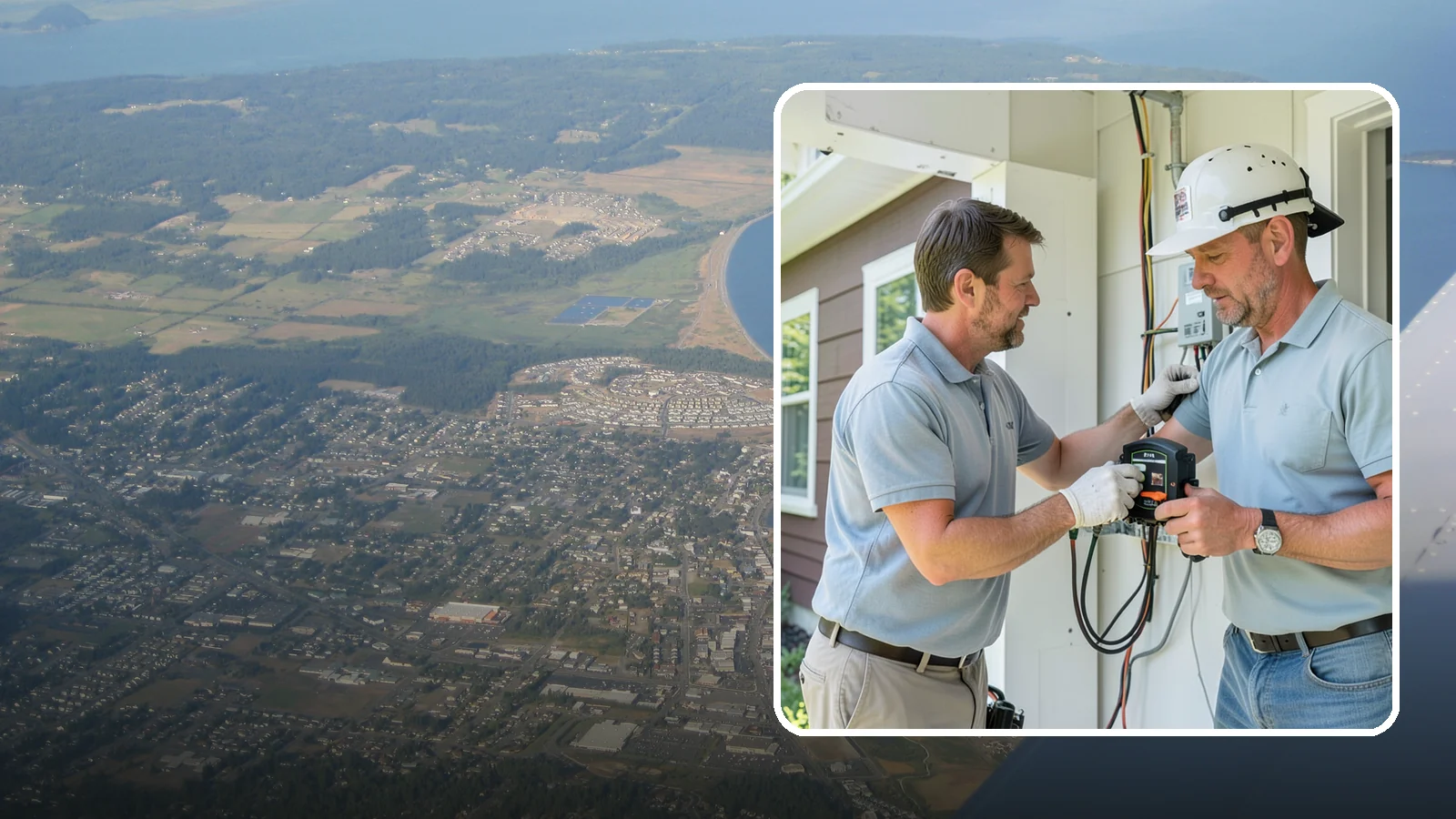 Whole-House Surge Protection in Oak Harbor, Island County, WA - Whole-house surge protection that shields your electronics from storm and grid power spikes.